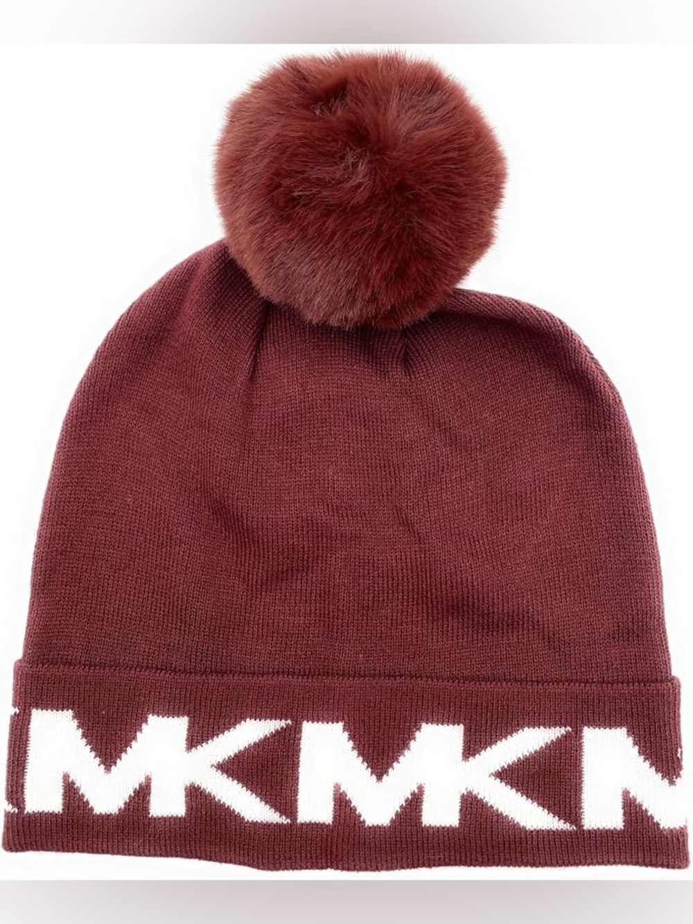 Michael Kors 8008 Women's Hat I Pommel Hat I Winter Hat I One Size I Knitted Hat